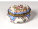 Little box set porcelain Paris Samson scene gallant landscapes twentieth