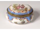 Little box set porcelain Paris Samson scene gallant landscapes twentieth