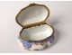 Little box set porcelain Paris Samson scene gallant landscapes twentieth