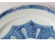 Large round Dutch Delftware Delft Rose Flower 17th Century