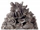 Big Bitong China brushed wood pot carved nineteenth dragon characters