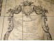 Particular card Duchy Burgundy Seguin 1763 book volume I 5 cards XVIIIè