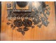 Pair picture frames inlaid walnut ebony Loves cherubs flowers 19th