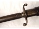Sharpening rifle old knives carved horn twisted steel nineteenth century