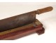 Cutter old bread slicer slicer wood brass steel nineteenth century