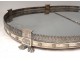 Large especially center table I Empire silvered bronze palmettes ice nineteenth