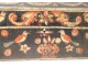Wedding chest Norman wood polychrome birds flowers eighteenth century