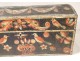 Wedding chest Norman wood polychrome birds flowers eighteenth century