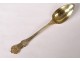 6 teaspoons silver vermeillé Minerve 122gr Napoleon III 19th century