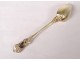 6 teaspoons silver vermeillé Minerve 122gr Napoleon III 19th century