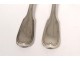 Covered Lot 11PC Sterling Silver Net Model Minerva Monogram 780gr Nineteenth