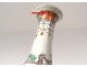 Chinese porcelain vase characters mandarin women garden landscape nineteenth
