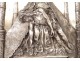 Pieta Virgin Mary Mater Dolorosa Morera Bas Relief Sculpture XIXth
