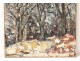HST painting Georges Ballerat snowy landscape Bures-sur-Yvette Chevreuse twentieth