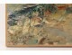 HST painting Georges Ballerat snowy landscape Bures-sur-Yvette Chevreuse twentieth