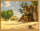 HSP landscape Etienne Martin fountain Digne-les-Bains Provence XIXth century