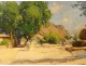 HSP landscape Etienne Martin fountain Digne-les-Bains Provence XIXth century