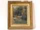 HSP table L. JB. Sabatier soldier colony fisherman boat landscape nineteenth