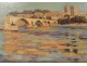 HSP table view bridge Avignon Palace Pope Rocher Doms Landerset twentieth