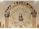Table ex-voto embroidery rhinestone Holy Virgin Mary altar boats nineteenth