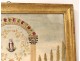 Table ex-voto embroidery rhinestone Holy Virgin Mary altar boats nineteenth