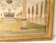 Table ex-voto embroidery rhinestone Holy Virgin Mary altar boats nineteenth