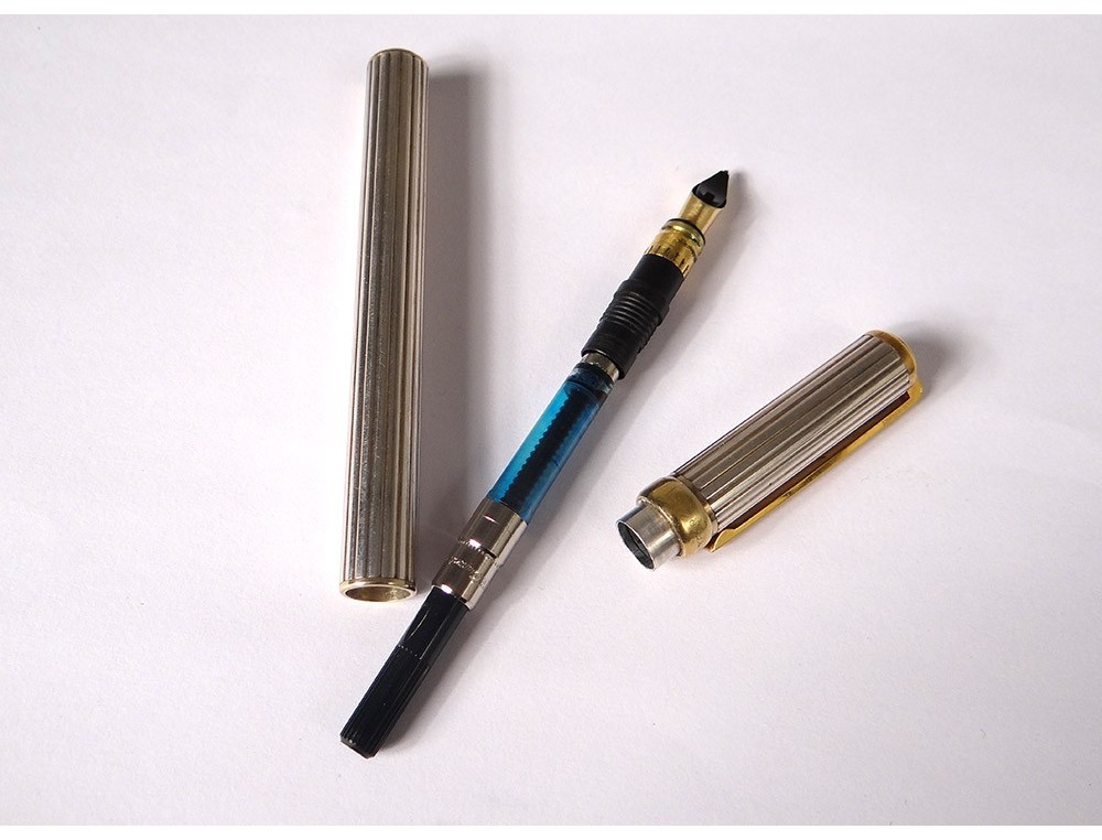 Stylo Plume S.T. DUPONT Montparnasse XL Chairman - Plume En Or Massif 18 Carats - Occasion Prestige