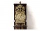 Wall clock Capucine bronze brass brass columns William Bower XVII