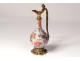 Small ewer cassolette porcelain imari Japan bronze flowers nineteenth century