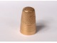 Solid gold sewing thimble 18K eagle head 6.16gr sewing gold thimble nineteenth