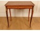 Louis XV writing table inlaid with gilded bronze eighteenth century