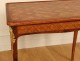 Louis XV writing table inlaid with gilded bronze eighteenth century