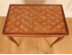 Louis XV writing table inlaid with gilded bronze eighteenth century