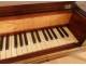 Piano forte square signed Jean Nägelé Paris mahogany loupe 1801 nineteenth century