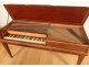 Piano forte square signed Jean Nägelé Paris mahogany loupe 1801 nineteenth century