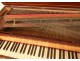 Piano forte square signed Jean Nägelé Paris mahogany loupe 1801 nineteenth century