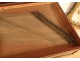 Piano forte square signed Jean Nägelé Paris mahogany loupe 1801 nineteenth century