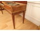 Piano forte square signed Jean Nägelé Paris mahogany loupe 1801 nineteenth century