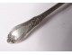 Solid silver salt spoon Minerva shell 4gr Napoleon III 19th century