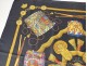 Square silk scarf Hermès Paris Drums Joachim Metz vintage box set twentieth