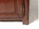 Buffet two-body master walnut carved molded miniature late eighteenth
