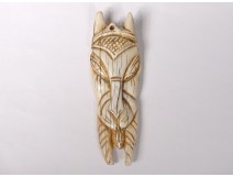 Mask ornament Omama Orufanran ivory ram Owo Yoruba Nigeria Benin Ifé