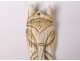 Mask ornament Omama Orufanran ivory ram Owo Yoruba Nigeria Benin Ifé