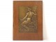 Plaque bronze bas-relief Marey nude woman School Ceramics Sèvres 1929 XXth