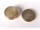 Small pill box silver round Vermeil Minerva Solomon 6,50gr Twentieth