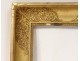 Empire frame stuccoed gilt palmettes foliage nineteenth century