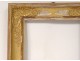 Empire frame stuccoed gilt palmettes foliage nineteenth century