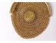Wallet purse solid gold 18 carat head eagle monogram 23,6gr nineteenth