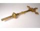 Christ crucifix crucifix crucifix gilded bronze lily nineteenth century