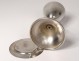 Small chalice silver patena Minerva goldsmith Demarquet metal nineteenth